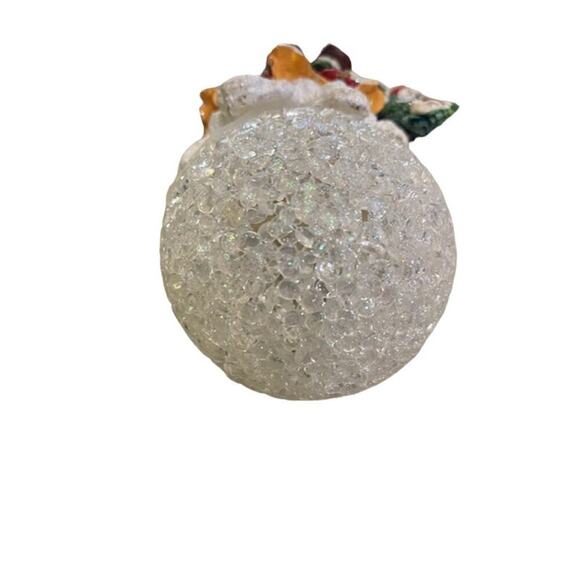 Snowman North Pole Sign w/Bird House Christmas Ornament 5" Set of 2 - Picture 4 of 7